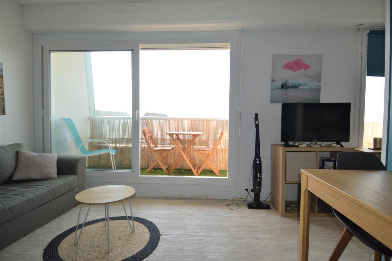 Apartament Studio Avec Chambre - Balcon Et A 20M De La Mer Courseulles-sur-Mer Zewnętrze zdjęcie