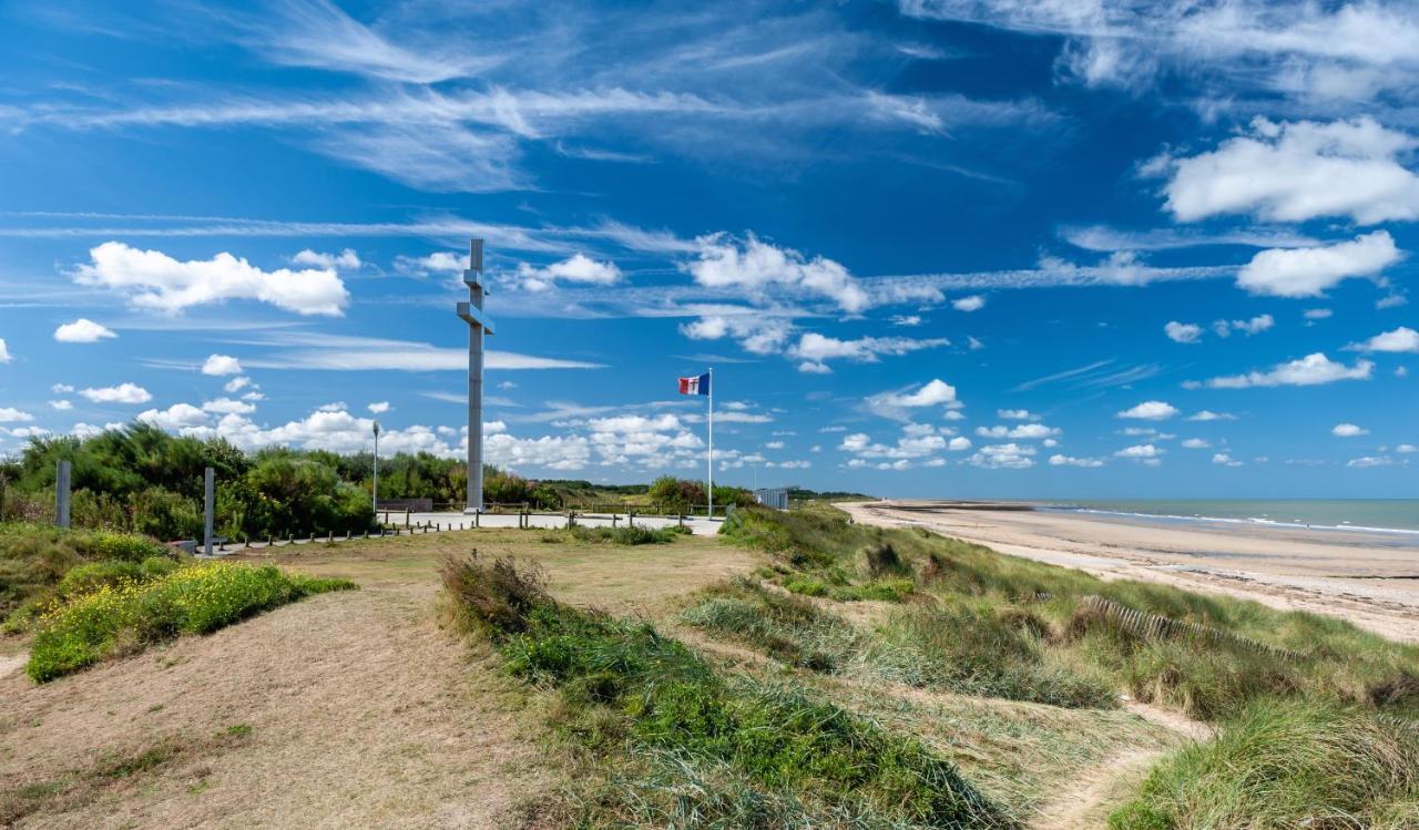 Apartament Studio Avec Chambre - Balcon Et A 20M De La Mer Courseulles-sur-Mer Zewnętrze zdjęcie