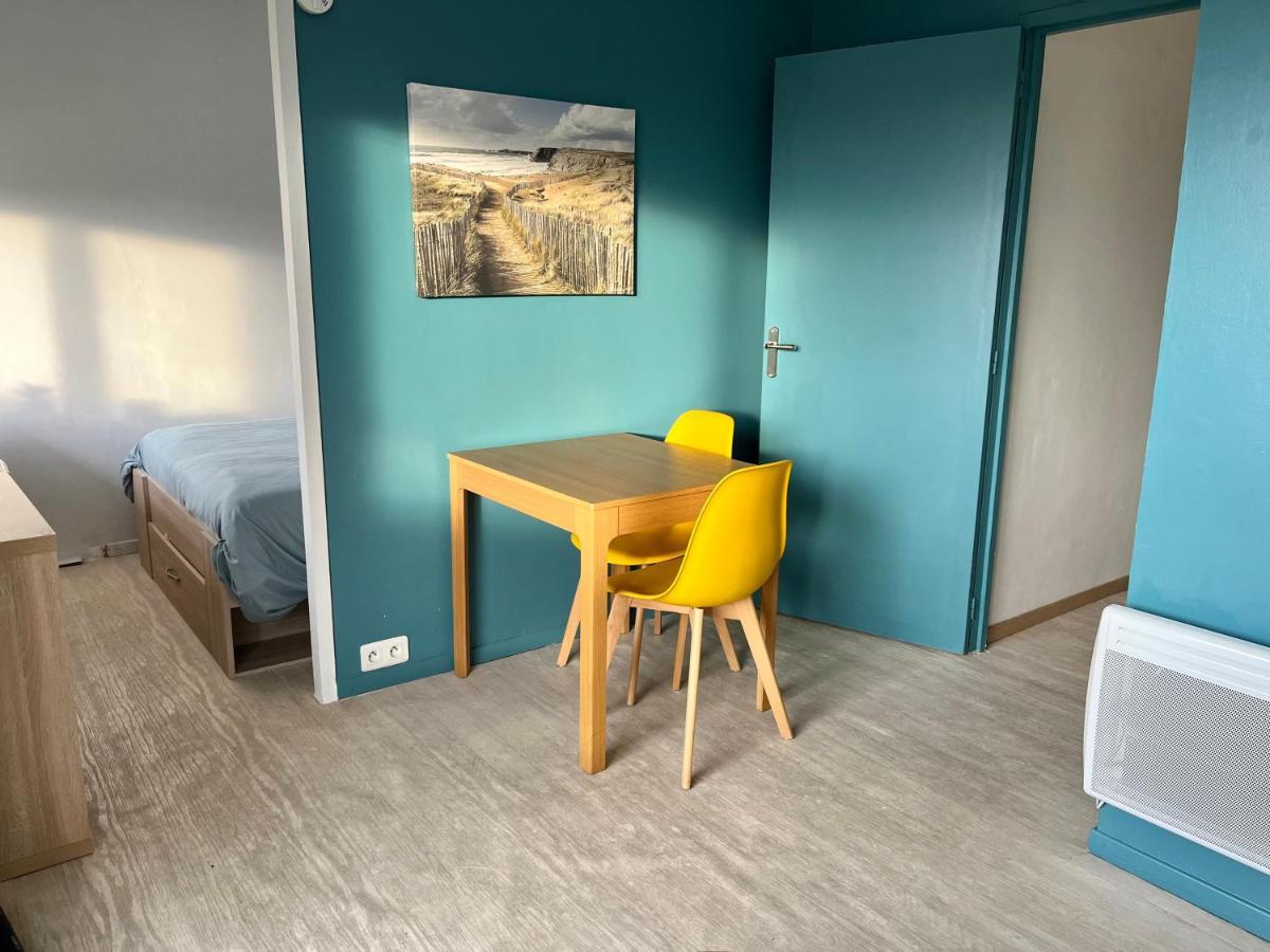 Apartament Studio Avec Chambre - Balcon Et A 20M De La Mer Courseulles-sur-Mer Zewnętrze zdjęcie