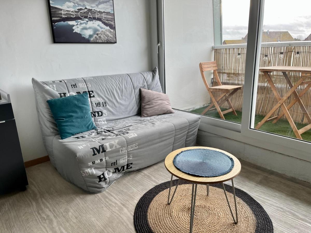 Apartament Studio Avec Chambre - Balcon Et A 20M De La Mer Courseulles-sur-Mer Zewnętrze zdjęcie